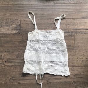 American Eagle Lace Tank Top